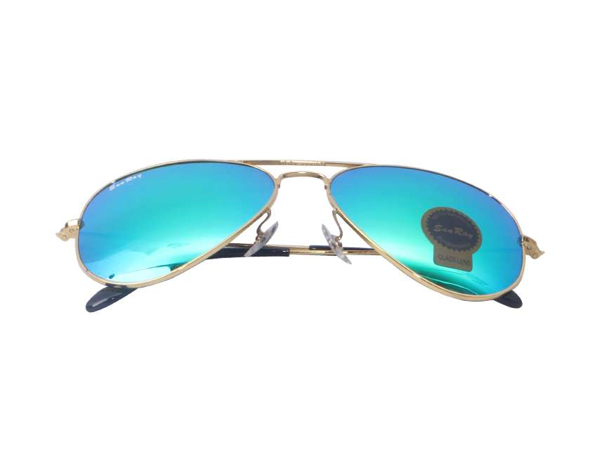 Sunray Sunglass Gold/Dark Green