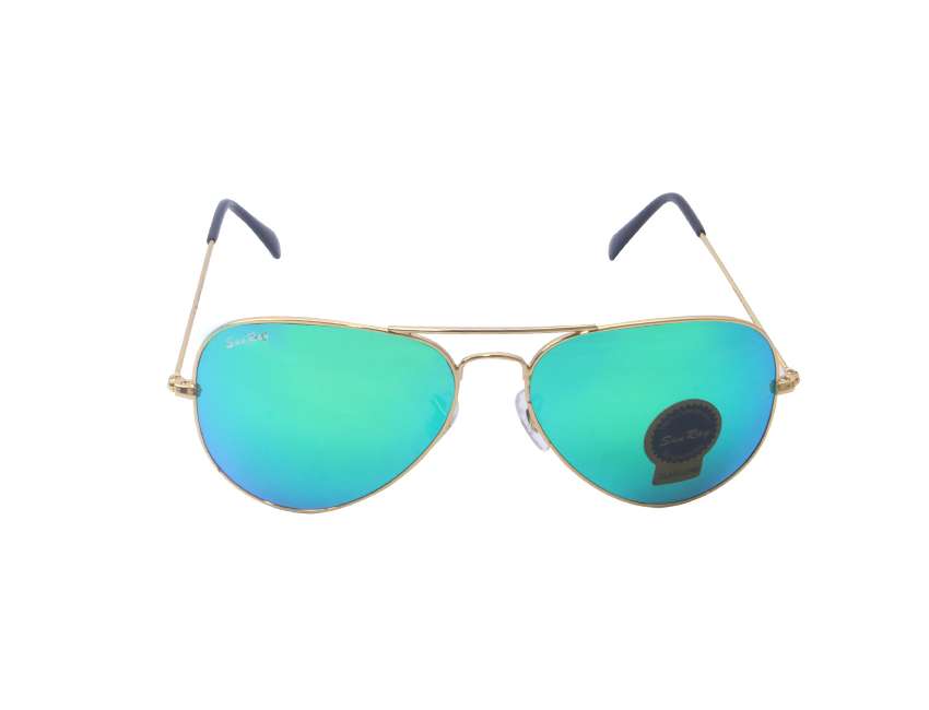 Sunray Sunglass Gold/Dark Green