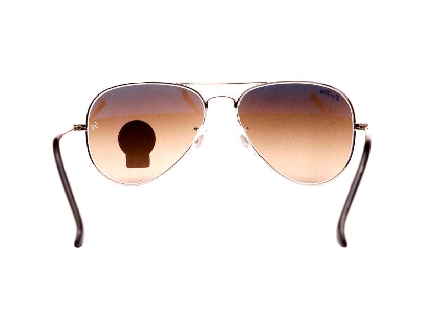 SUNRAY SUNGLASS SILVER COPPER BACK