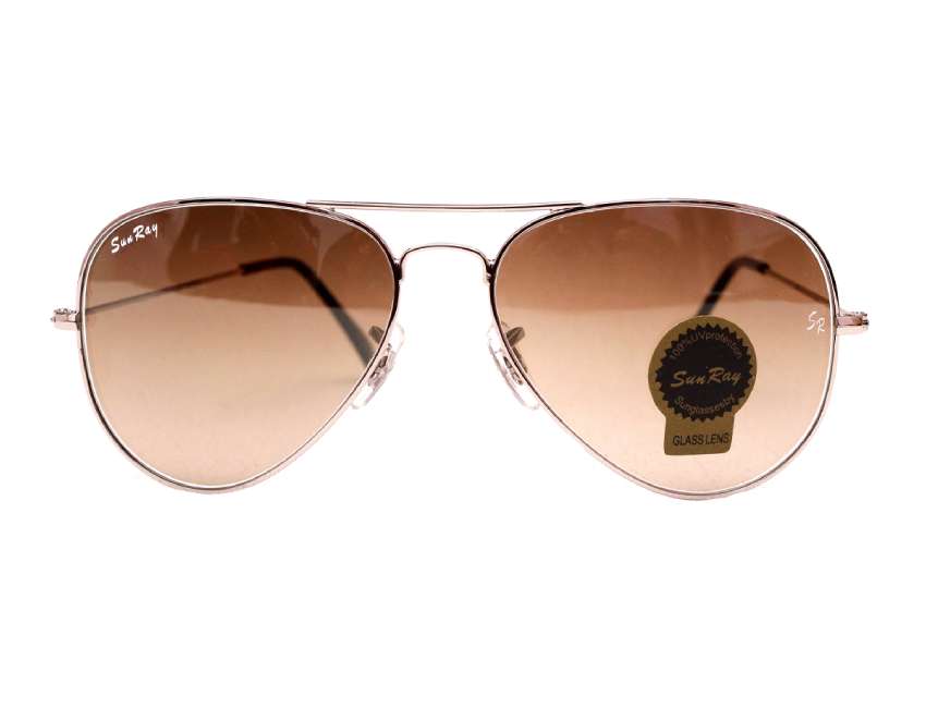 Sunray Sunglass Silver / Copper